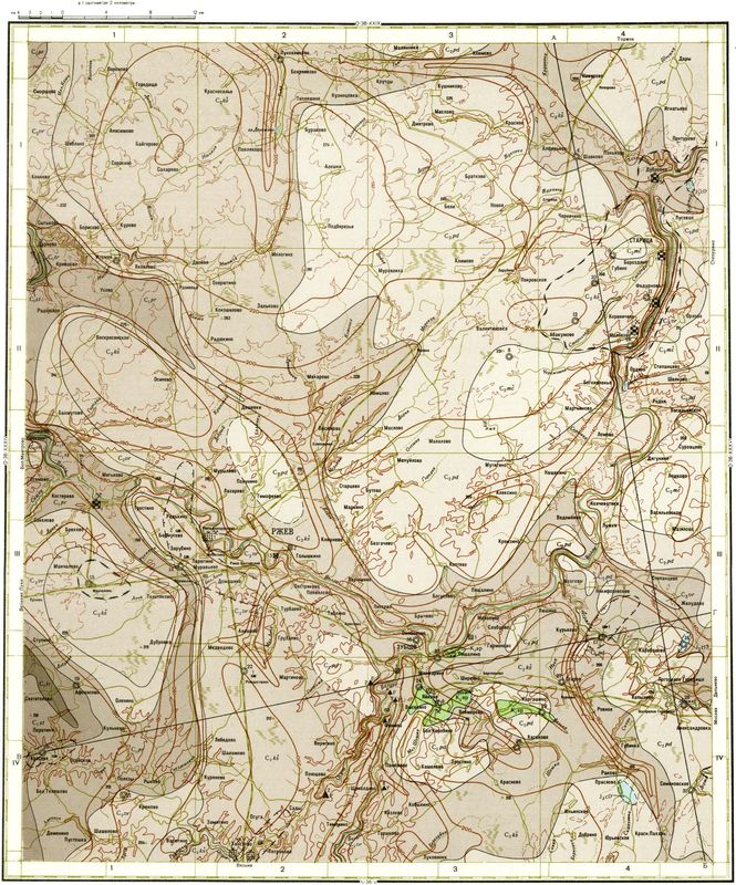O 36 1. Карта Брычево.